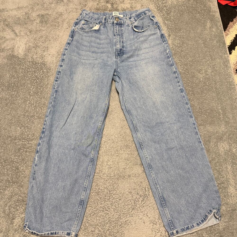 BDG Jeans Womens 32 (32x30.5) High Rise Baggy Blue denim Urban Outfitters